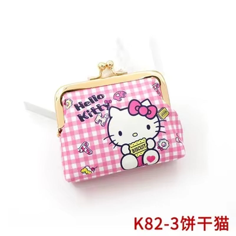 Cartoon Coin Pouch Purse Sanrio Creative Small Wallet Wholesale My Melody Bags Girls Purse Kawaii Wallet Kid Purses