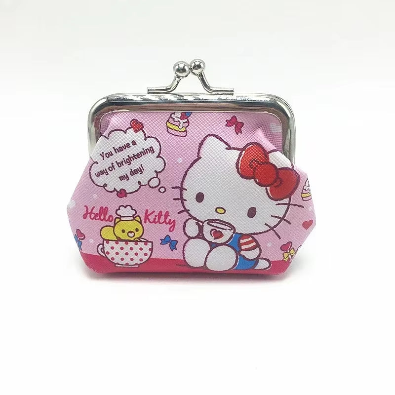 Cartoon Coin Pouch Purse Sanrio Creative Small Wallet Wholesale My Melody Bags Girls Purse Kawaii Wallet Kid Purses