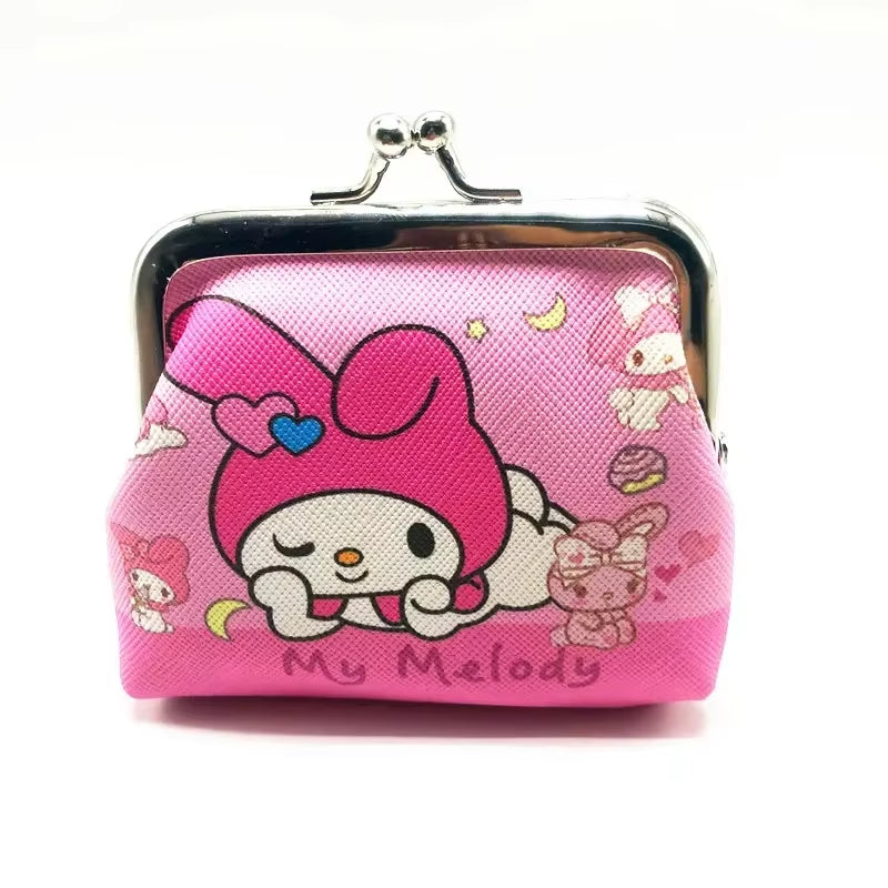 Cartoon Coin Pouch Purse Sanrio Creative Small Wallet Wholesale My Melody Bags Girls Purse Kawaii Wallet Kid Purses